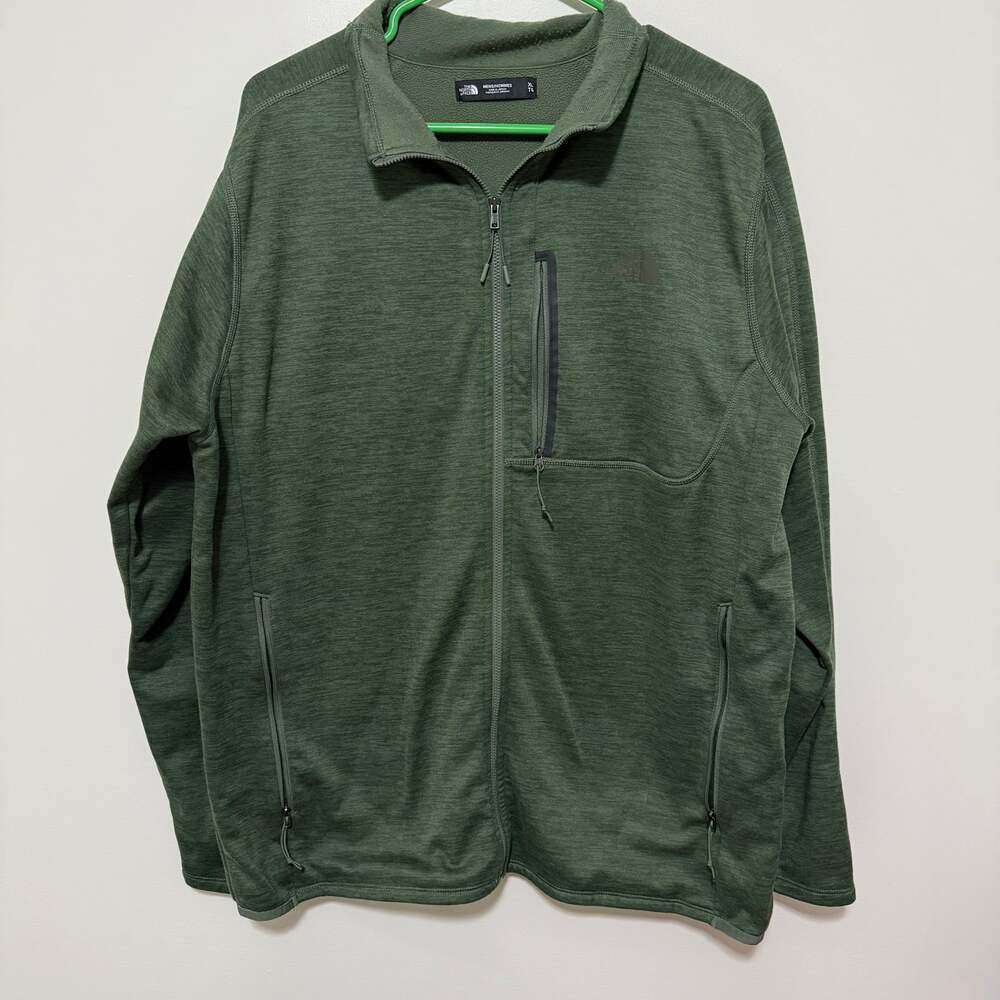 The North Face Men's Skyline‎ Full-Zip Fleece Jacket in Thyme Heather